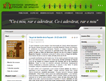Tablet Screenshot of mesteri-populari.ro
